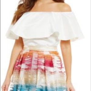 Belle Badgley Mischka Nance Top Size 4